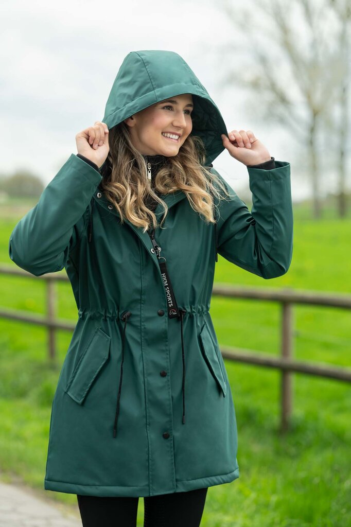 Dark Green equestrian winter jacket