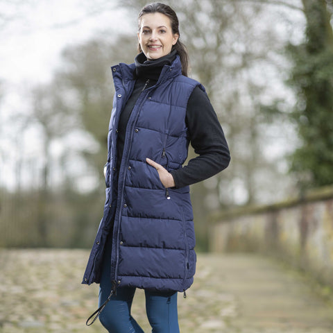 Gilet matelassé HYPRAR, imperméable, poches zippées, noir | Ulla Popken Gilet matelassé HYPRAR, imperméable, poches zippées, noir | Ulla Popken