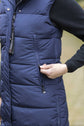 Equestrian vest with extra large pockets