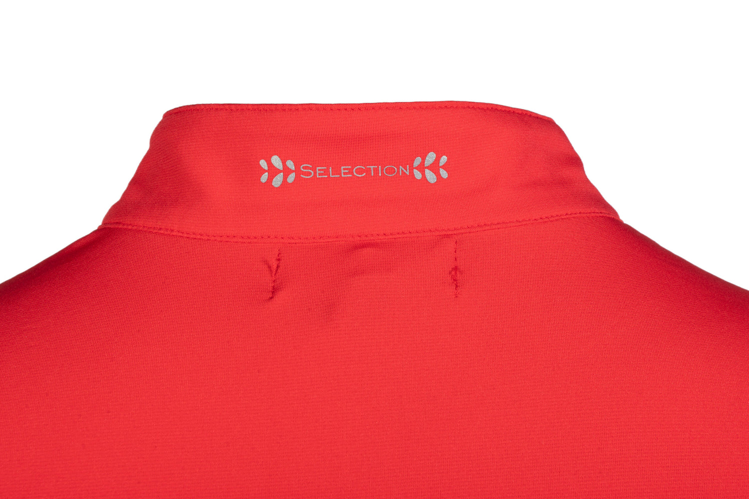 short sleeve red t-shirt for equestrians
