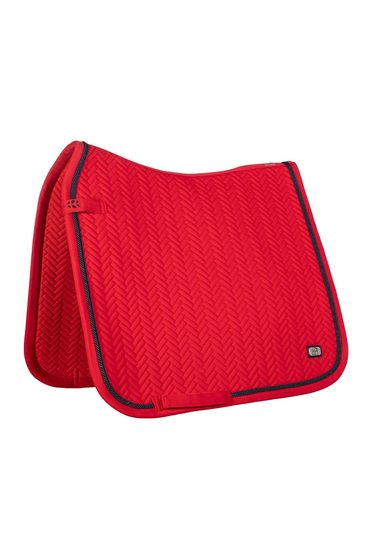 Red Saddle Pad with Navy edging
