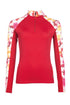 functional shirt essentials flower tailored fit with floral design red