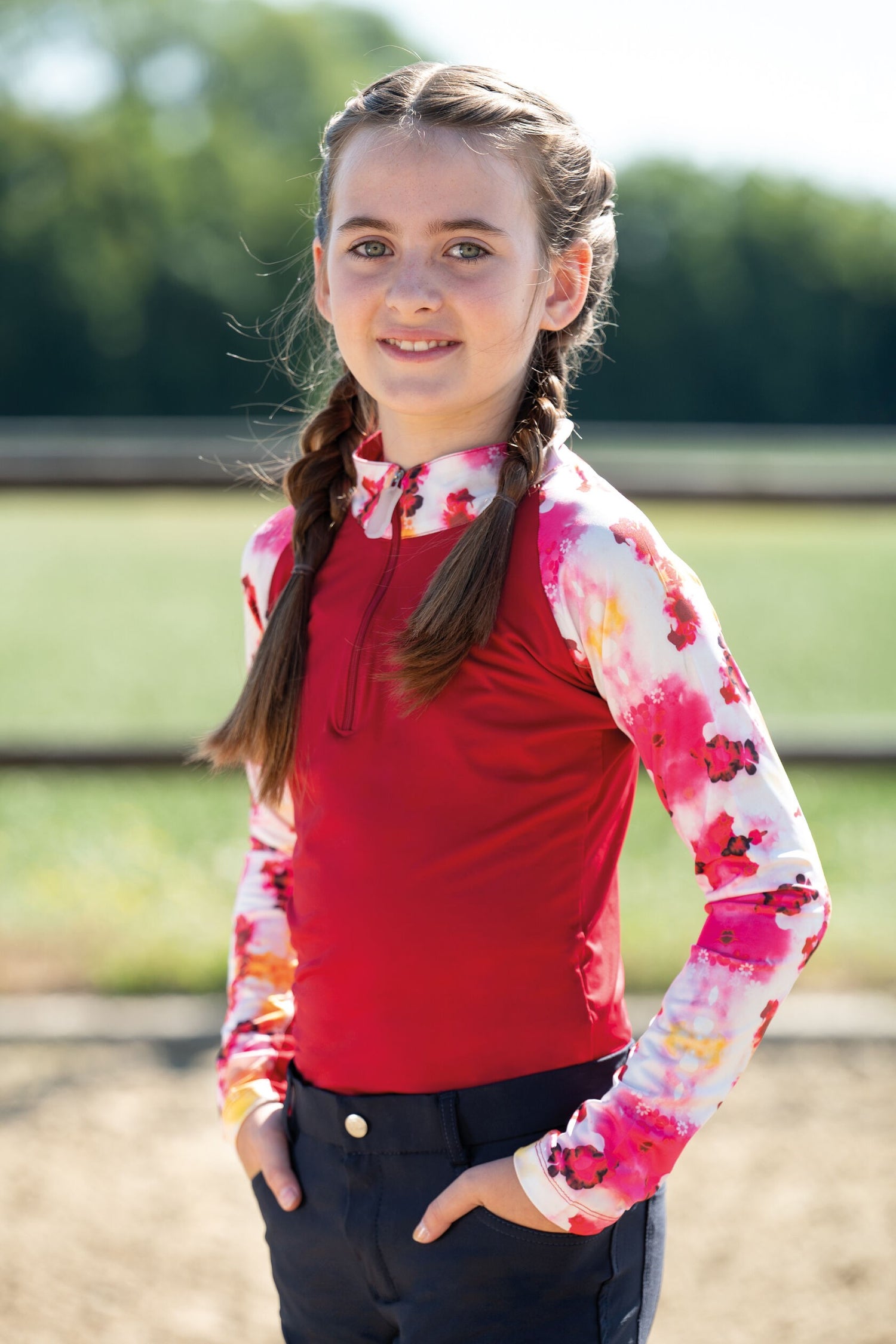 Kids Equestrian training shirts