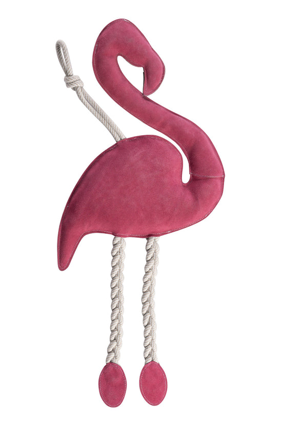 Leder Pferdespielzeug - Flamingo