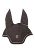 stylish horse fly bonnet dark brown