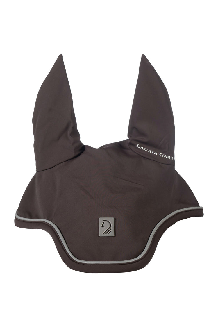 stylish horse fly bonnet dark brown