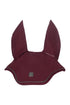ear bonnet with metallic details bordeaux
