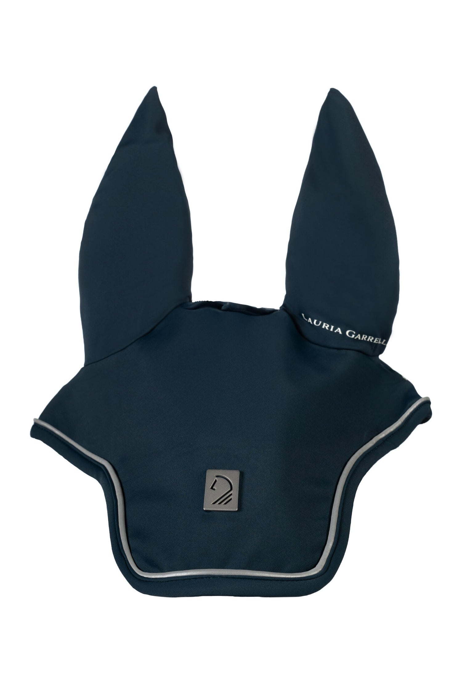 equestrian ear bonnet indigo