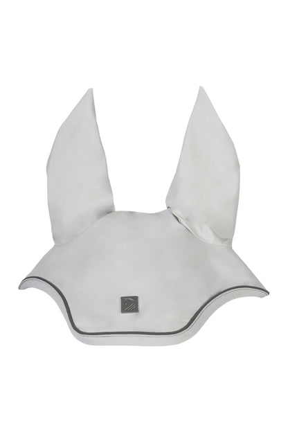 elastic horse ear bonnet stone grey