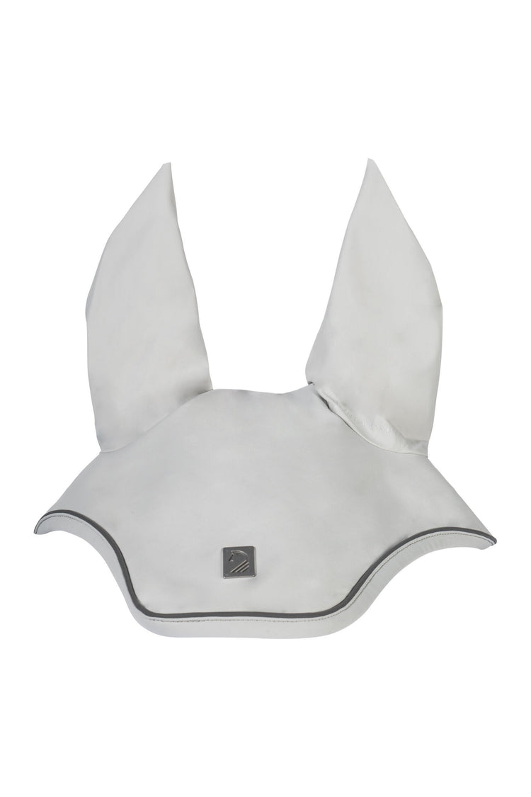 elastic horse ear bonnet stone grey