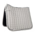 Light grey dressage saddle cloth