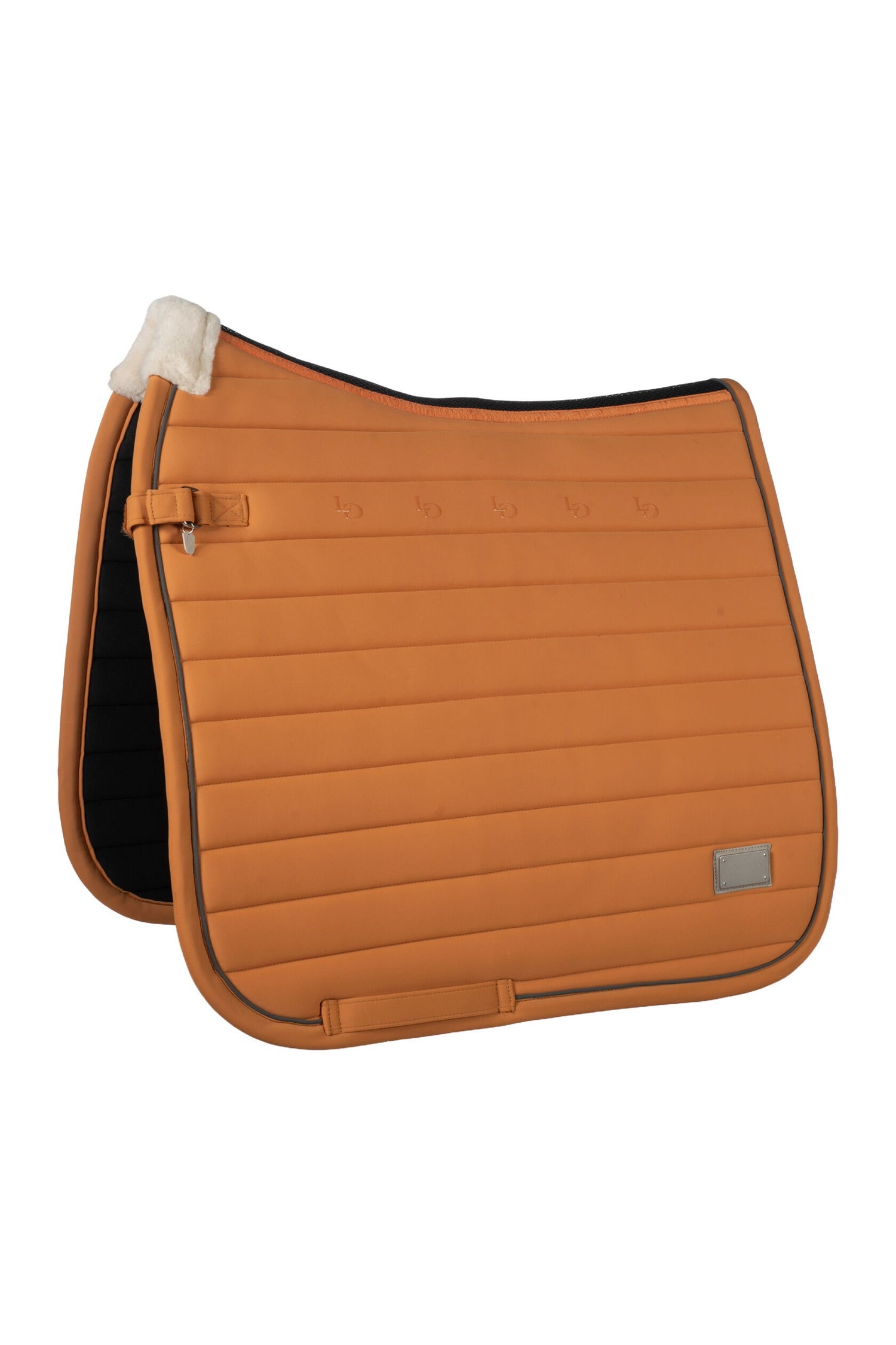 elegant saddle pad mustard