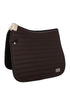 anti-slip saddle pad dark brown