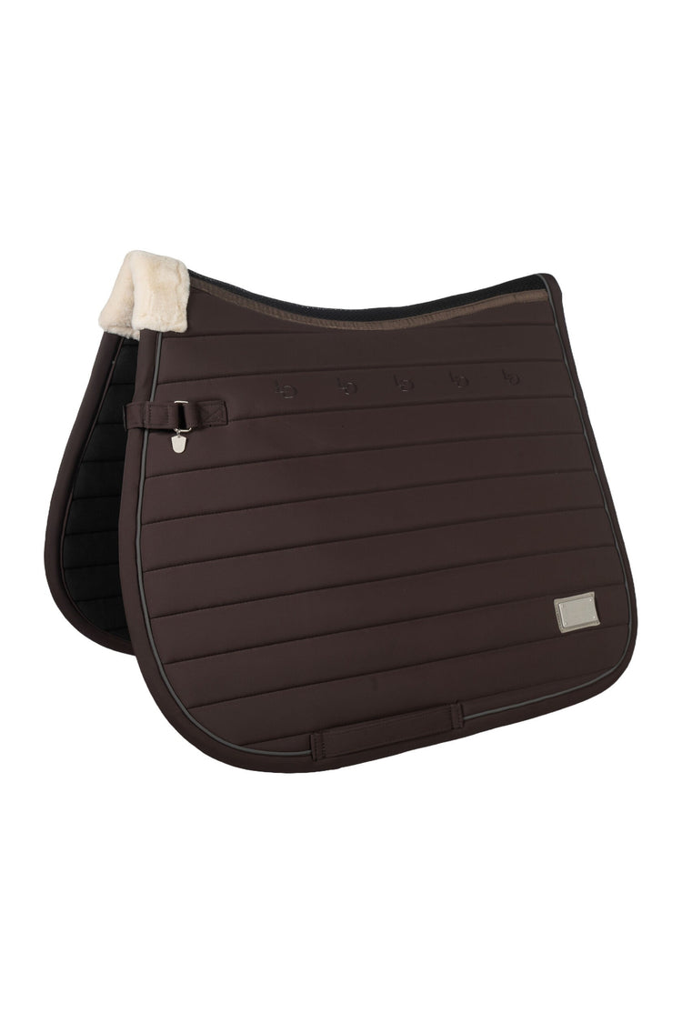 3D mesh saddle pad brown