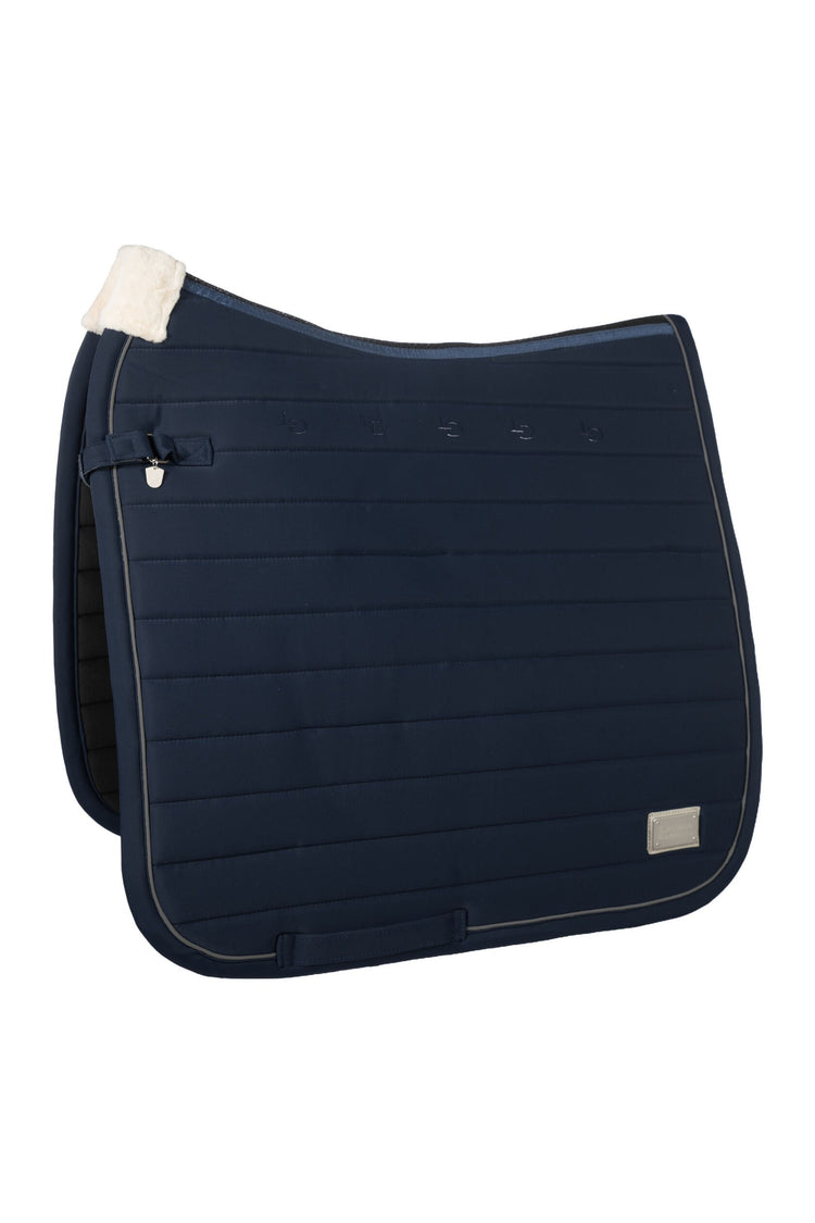 technical saddle pad blue