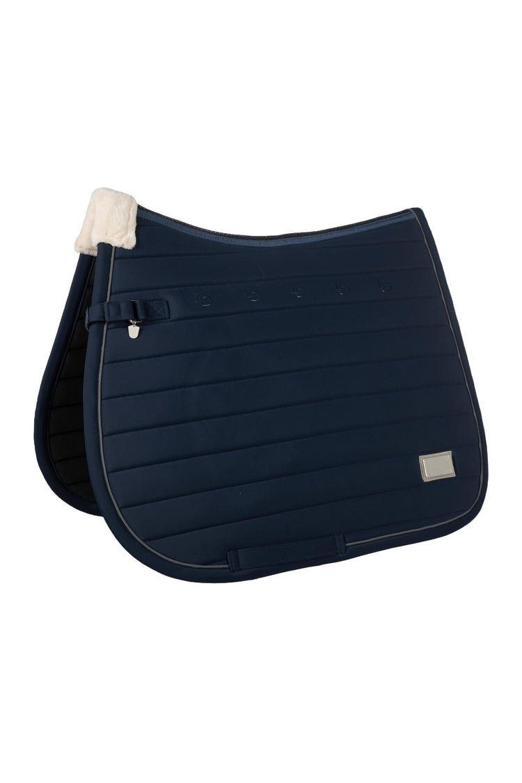 breathable saddle pad blue