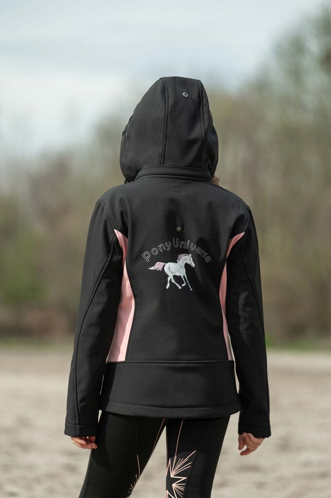 Jacket with horse print