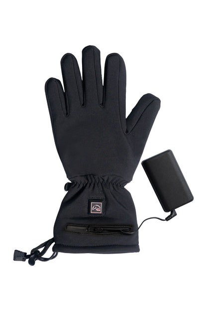 insulated heated riding gloves with touchscreen compatibility