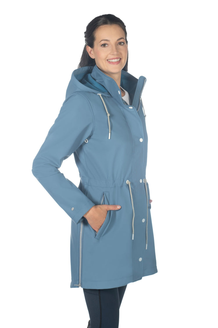 Breathable riding jacket with warm fleece lining for comfort and warmth