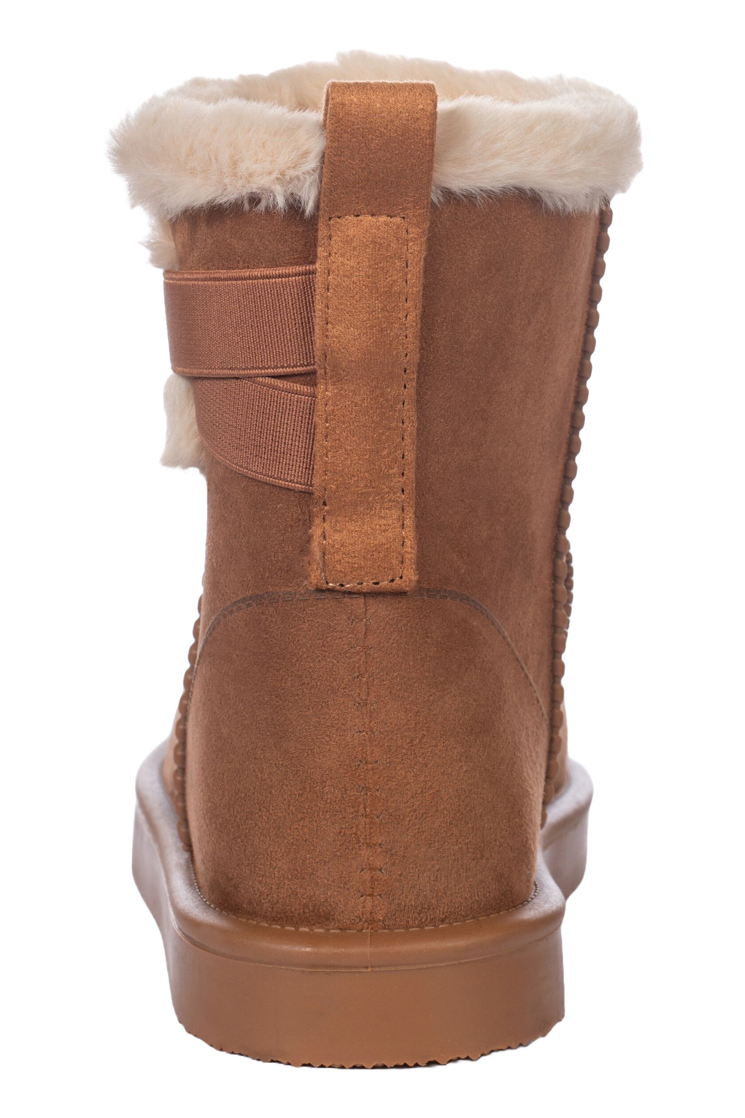 Durable waterproof boots with faux fur lining and insulation