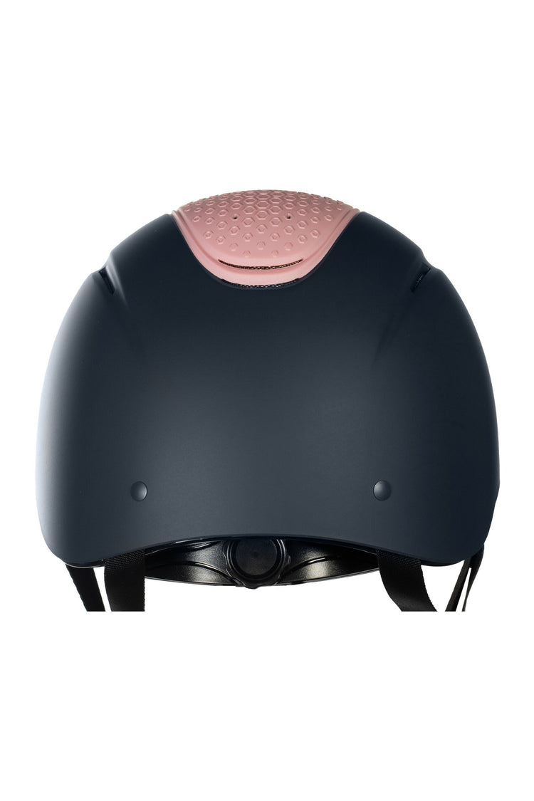 safe and comfortable kids horse riding helmet with modern design navy