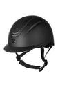 kids riding helmet with dial system and ventilation holes for comfort black