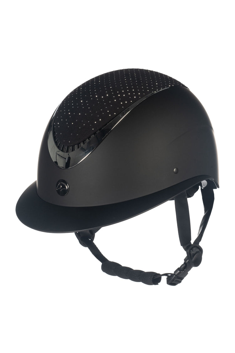 HKM Riding Helmet Alarion Diamond with crystal stone decoration