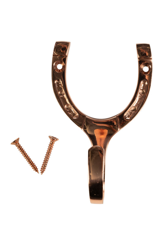 Horseshoe Stablehook made of Brass
