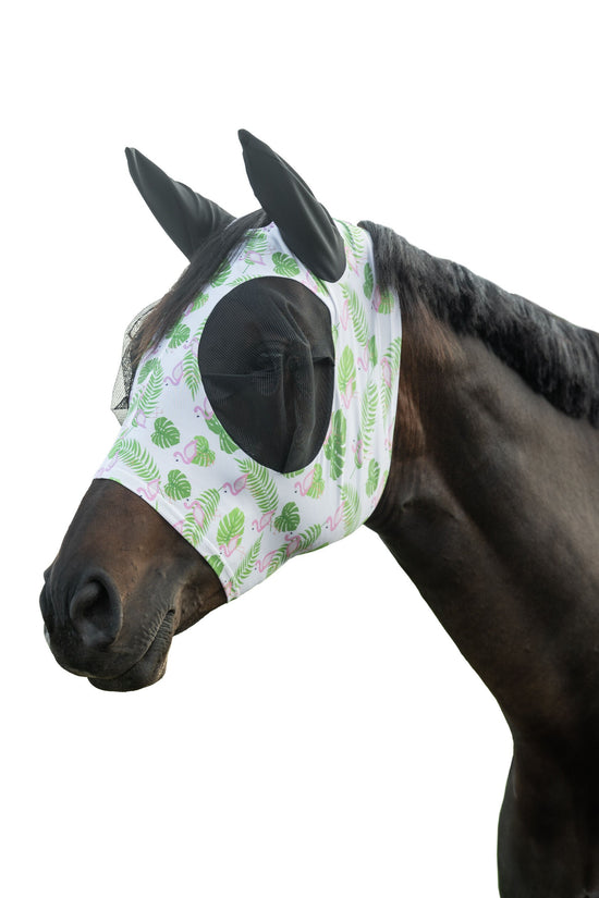 Anti Fly Mask Flamingo Elastic