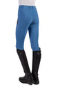 Kids riding leggings with silicone full seat and phone pocket