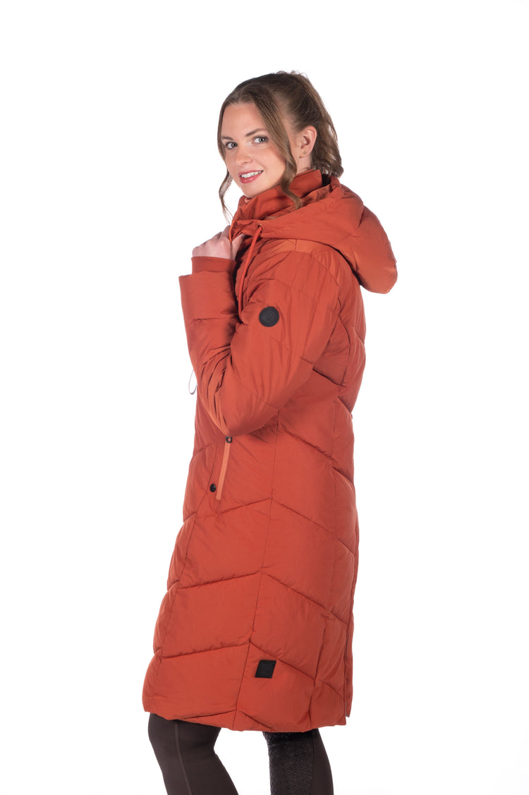 windproof equestrian coat with two way zip for riding