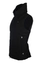 heated riding vest with power bank and adjustable temperature black