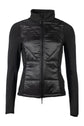 hkm jacket prag II style jersey nylon breathable quilted riding jacket black