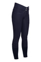 equestrian breeches with mobile phone pocket and elastic ankle blue
