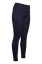 women’s riding leggings with silicone full seat equestrian wear deep blue