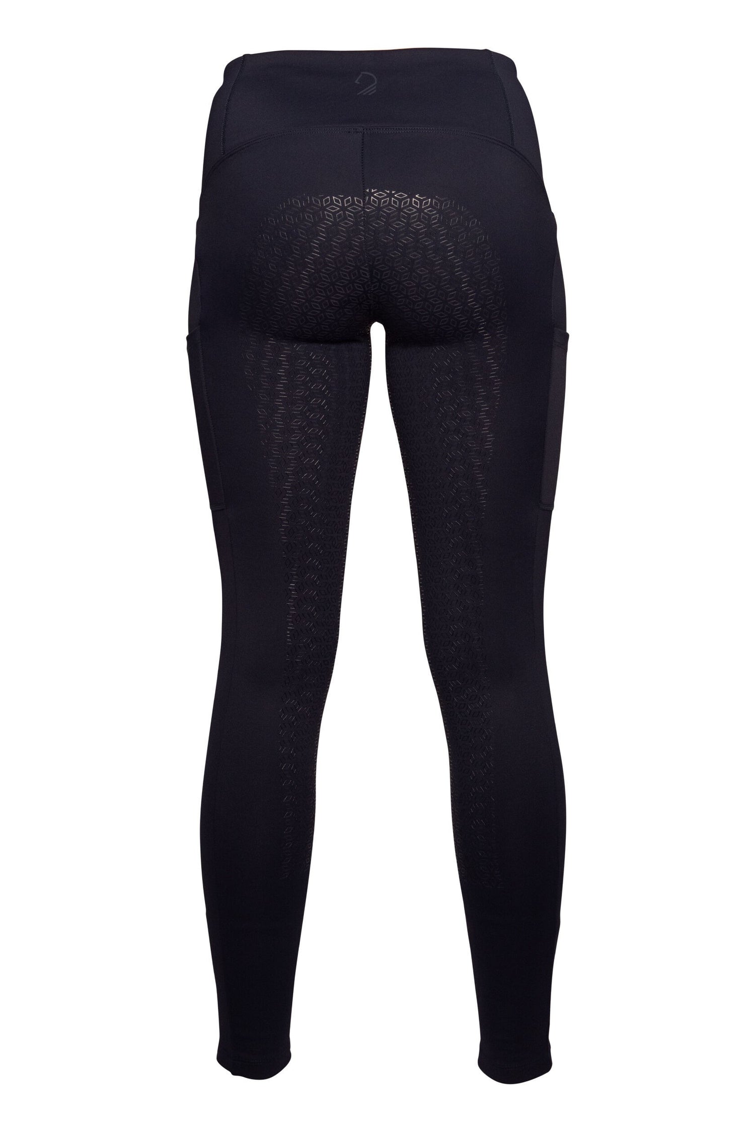 lauria garrelli riding leggings arezzo with silicone full seat blue 