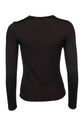 riding long-sleeve shirt dark brown