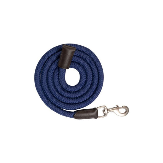 Lead rope with snap hook blue