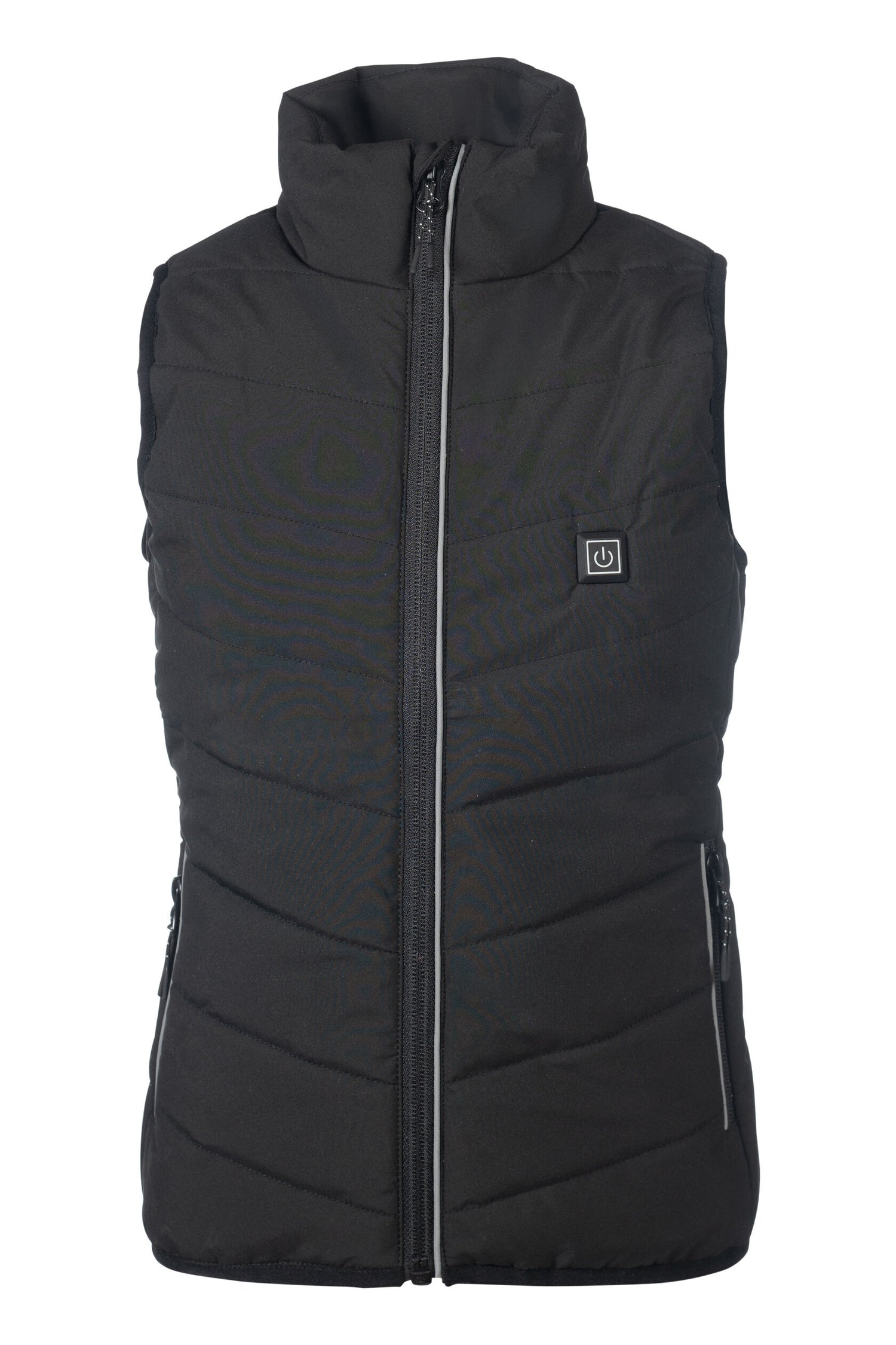 hkm heating vest slimline style with adjustable temperature black