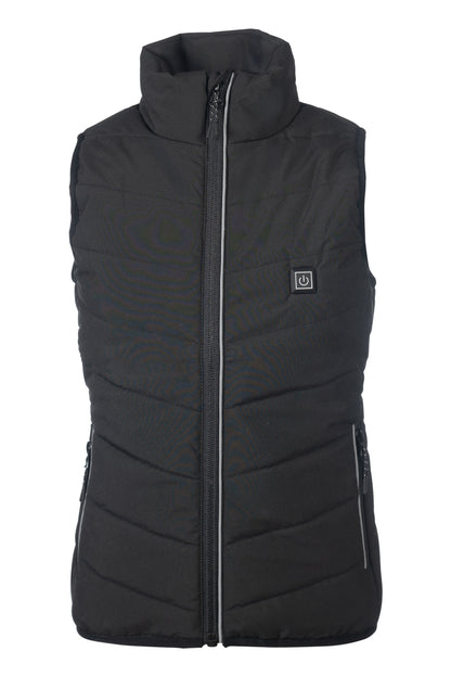 hkm heating vest slimline style with adjustable temperature black