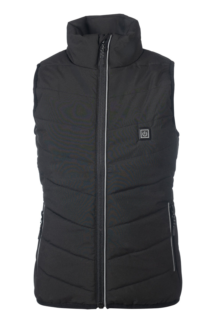 hkm heating vest slimline style with adjustable temperature black