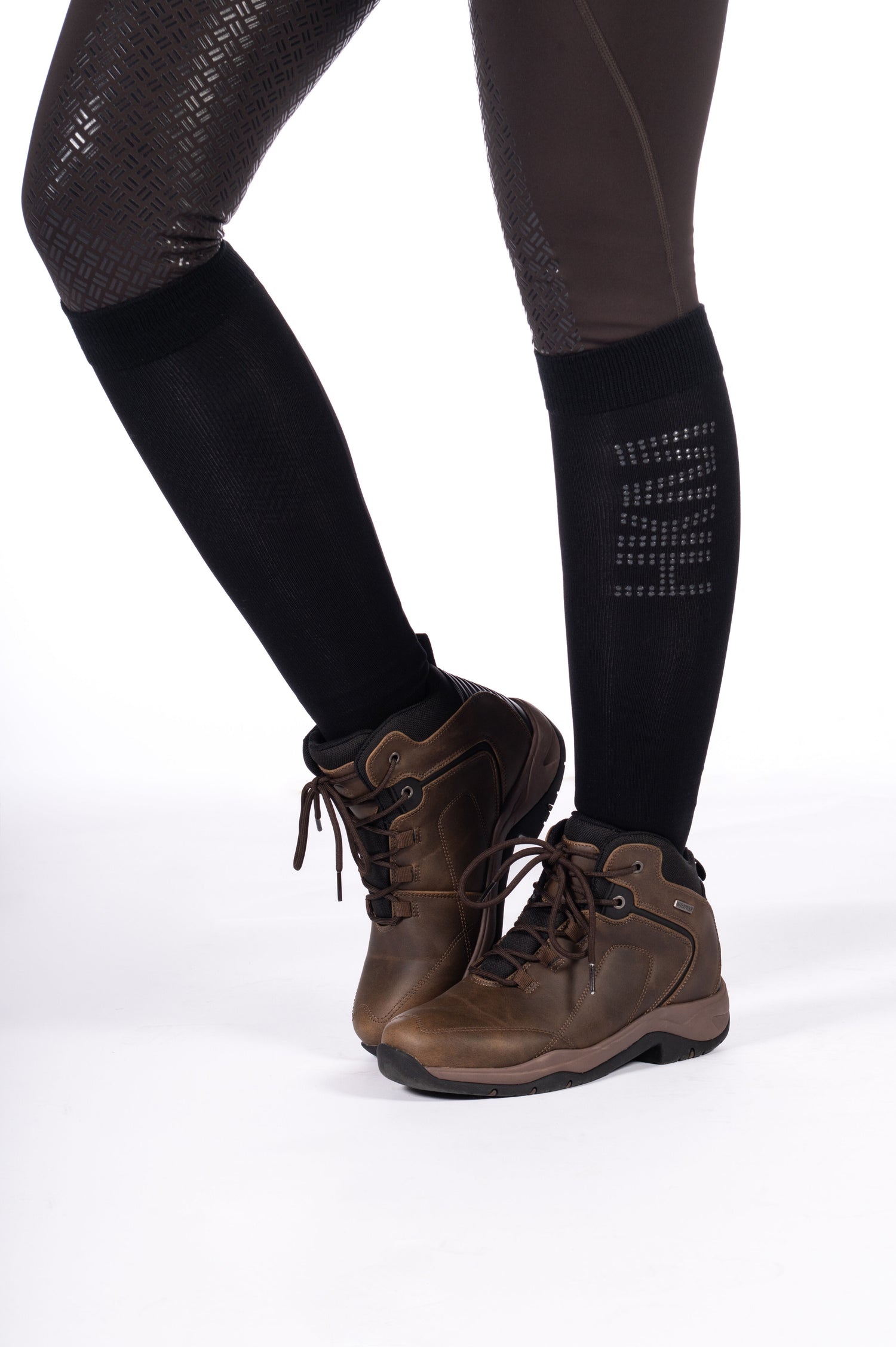 Robust waterproof walking boot for riding, stable, and leisure