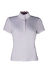 HKM Competition Shirt Hunter Short Sleeve with breathable mesh fabric white