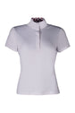 HKM Competition Shirt Hunter Short Sleeve with breathable mesh fabric white