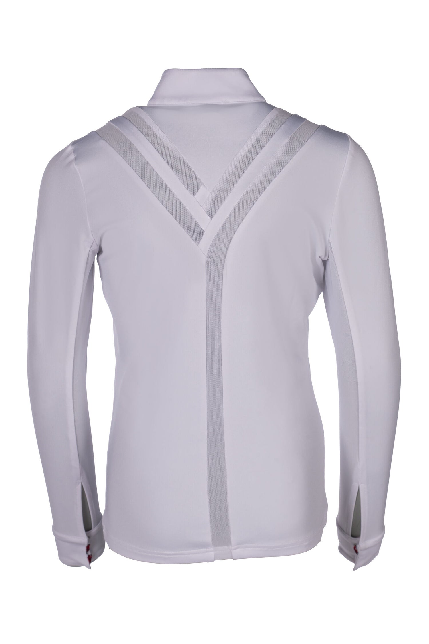 children’s equestrian competition shirt elastic fabric for free movement