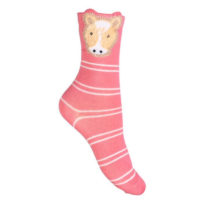 Kids riding socks with horse motif