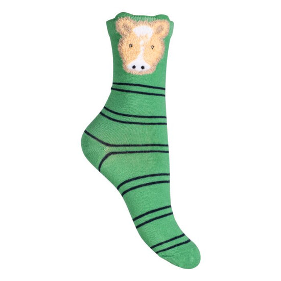 HKM Maui striped kids riding socks