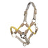 Lauria Garrelli halter with matte gold fittings