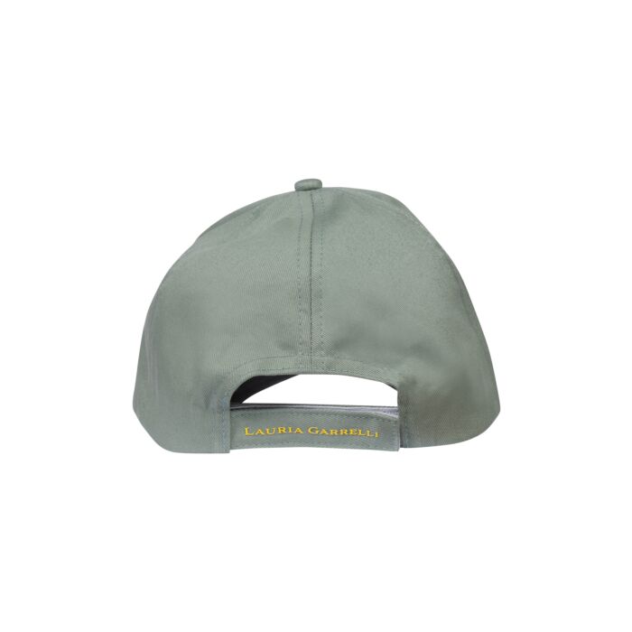 Equestrian baseball cap with adjustable strap