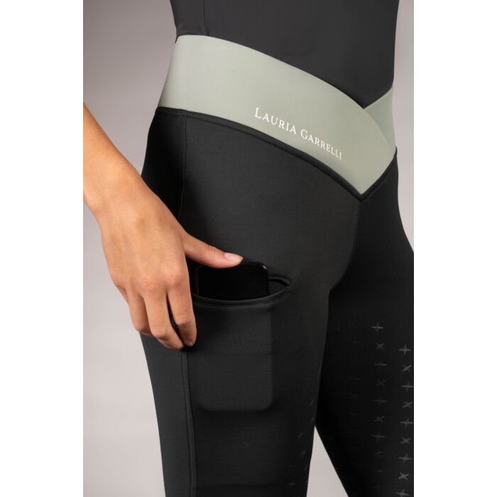 Lauria Garrelli high waisted riding leggings